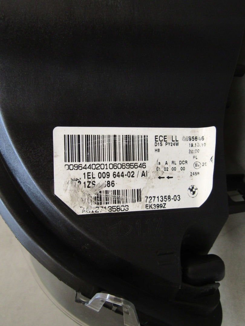 BMW X6 E71 HEADLIGHT XENON NON-SWIVEL LIFT 10-14 RH RIGHT