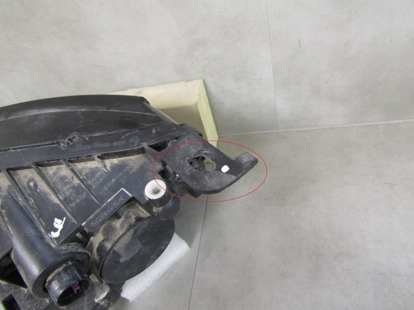 FRONT HEADLIGHT FIAT 500E II 2 STANDARD RH RIGHT 20- 521400300