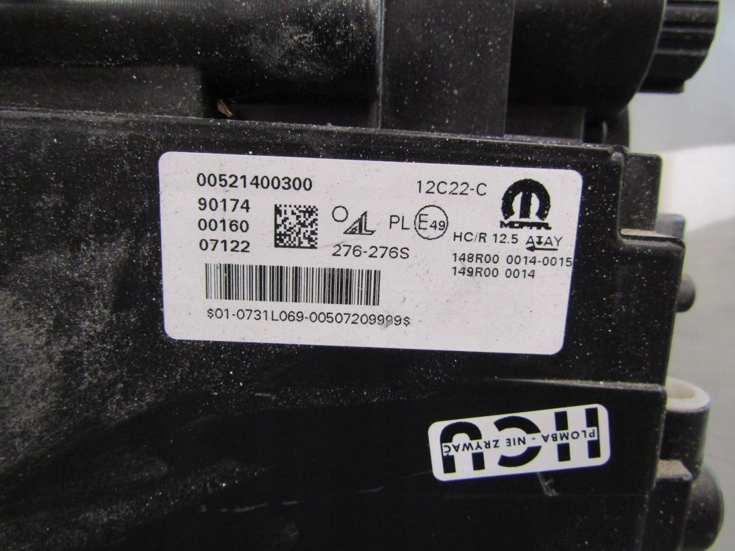 FRONT HEADLIGHT FIAT 500E II 2 STANDARD RH RIGHT 20- 521400300