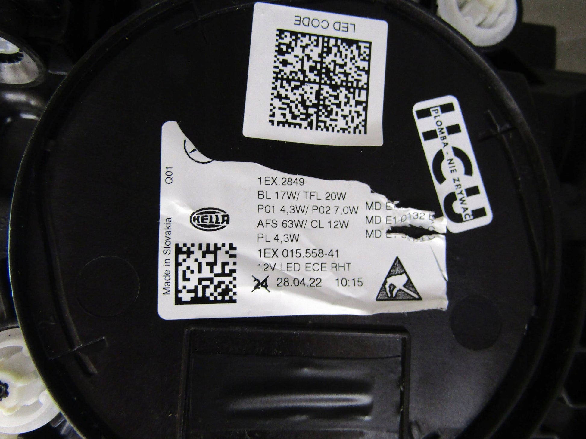 MERCEDES B CLASS W247 LIFT MULTIBEAM 23- LH HEADLIGHT LEFT