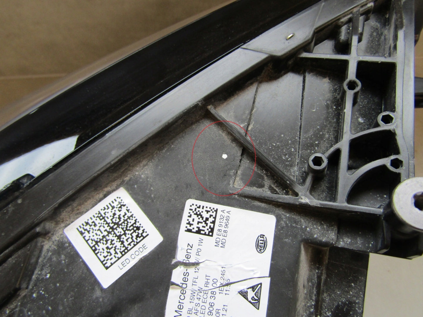 MERCEDES CITAN 2 II W420 FULL LED HIGH PERFORMANCE 21- LH HEADLIGHT