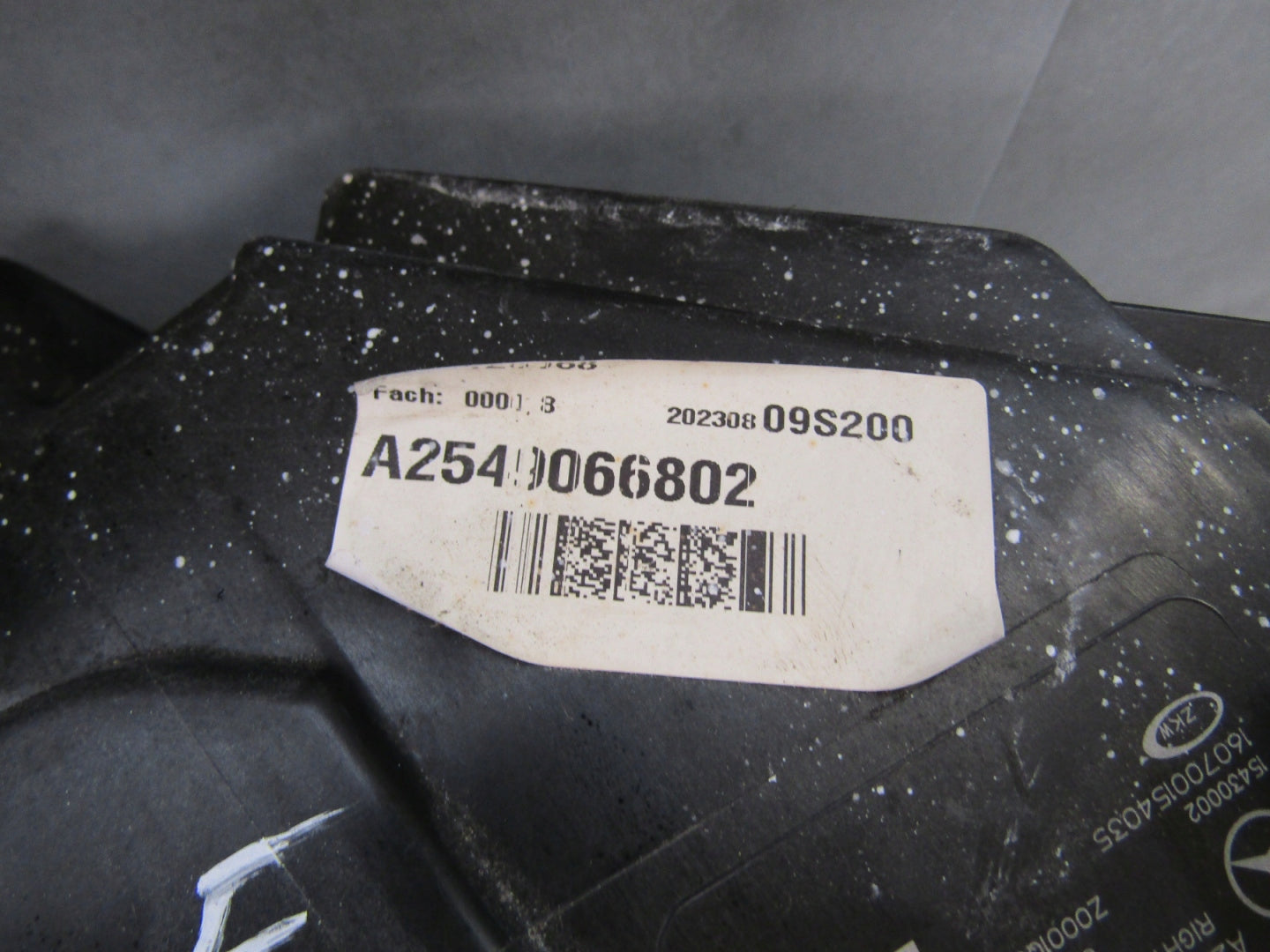 MERCEDES GLC 2 W254 FRONT HEADLIGHT FULL LED DIGITAL LIGHT 22- RH A2549066802