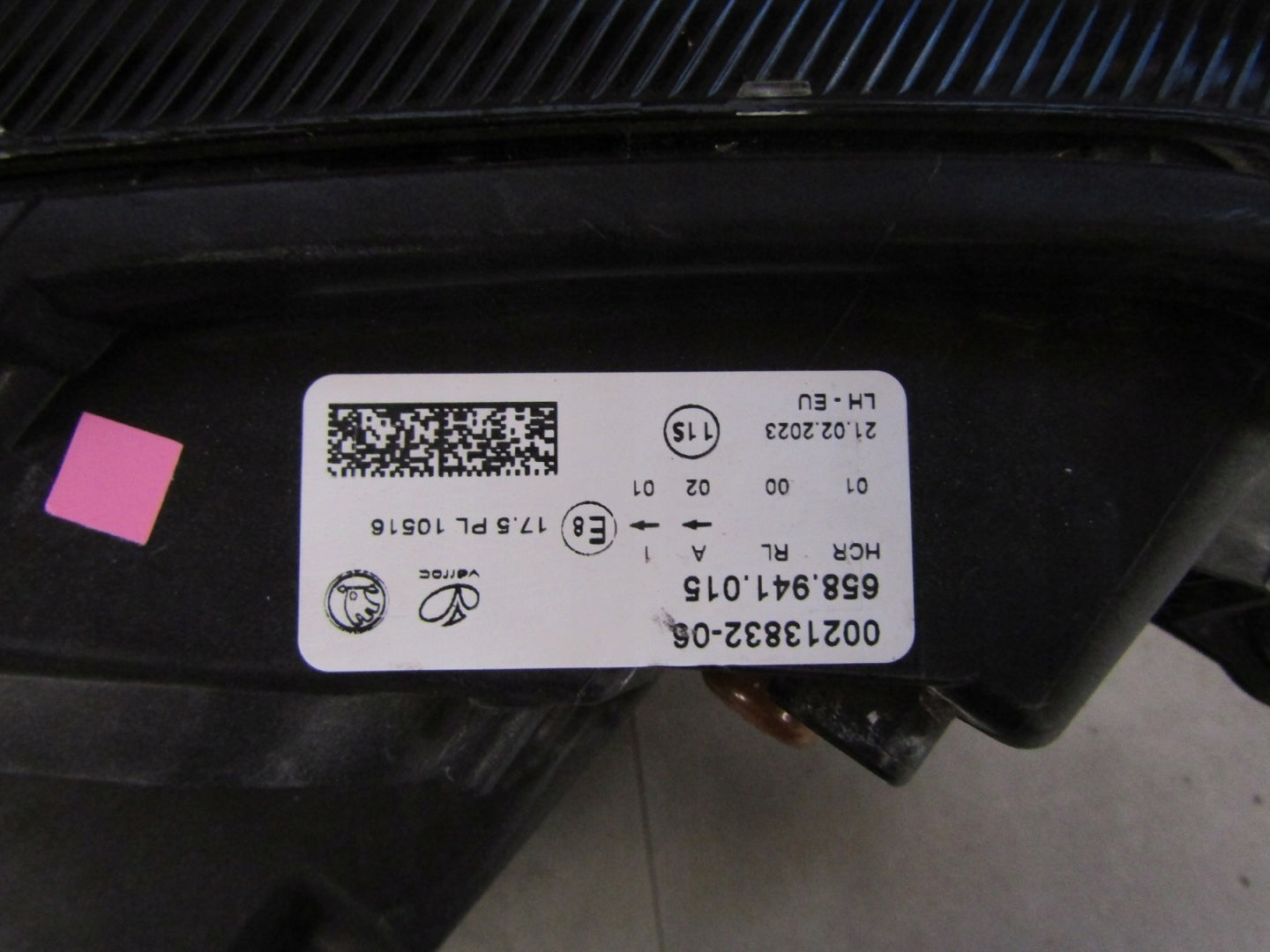 SKODA KAMIQ 658 LED 19-23 LH LEFT HEADLIGHT 658941015