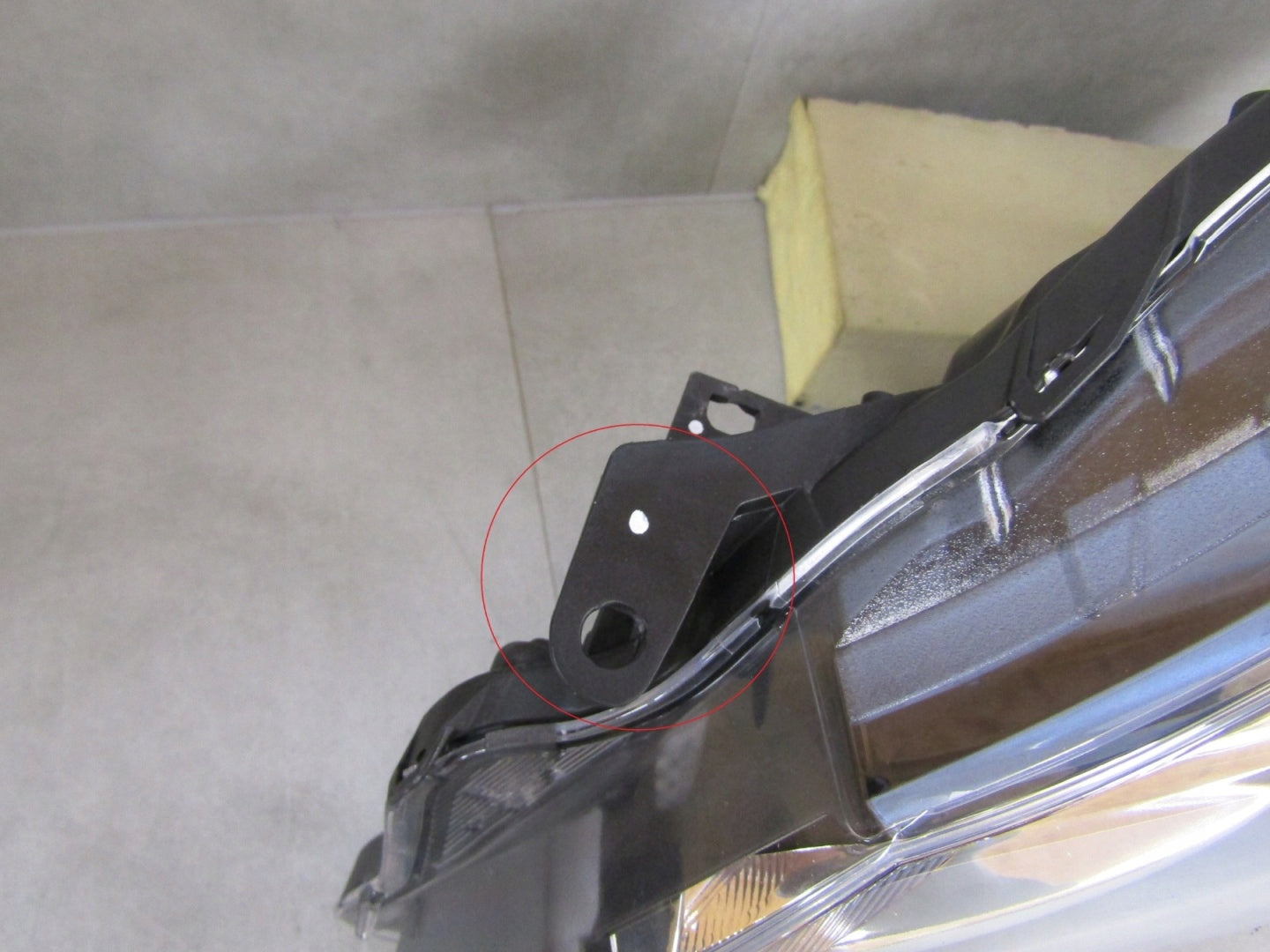 Front Headlight Toyota Yaris 3 III Lift STANDARD LENS WITH LED 14-17 LH LEFT