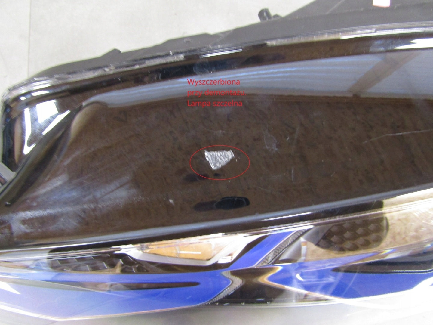 FRONT HEADLIGHT VOLKSWAGEN GOLF 7 VII GTE LIFT FULL LED 16-20 LH LEFT 5G1941081