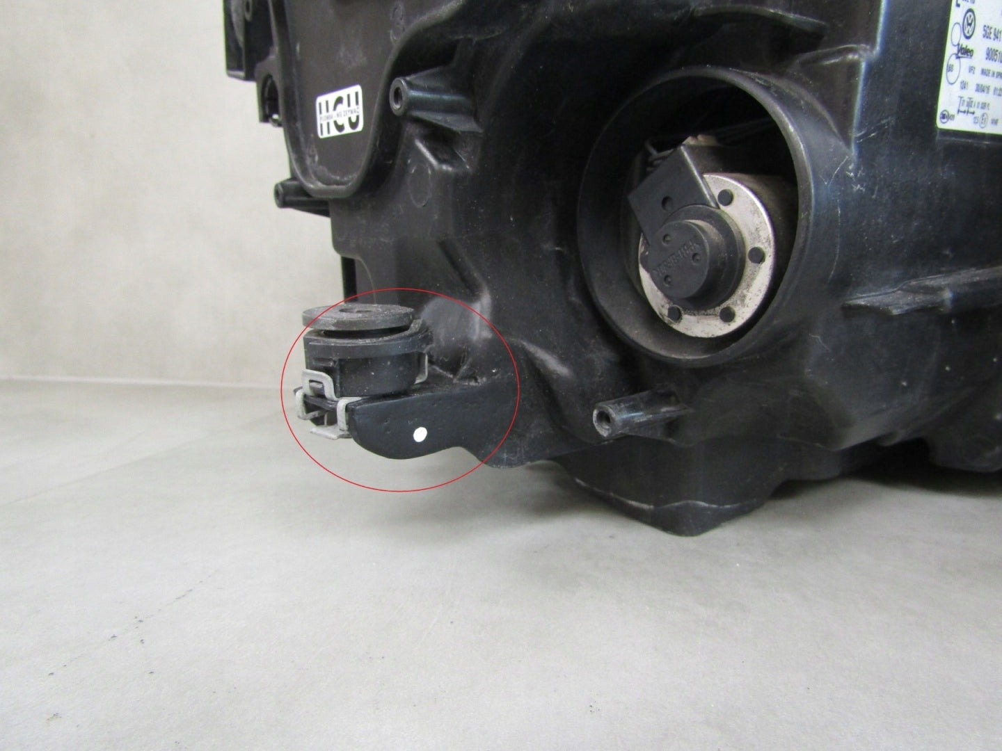 HEADLIGHT VW GOLF VII 7 GTE LED 12-16 LH LEFT 5GE941035