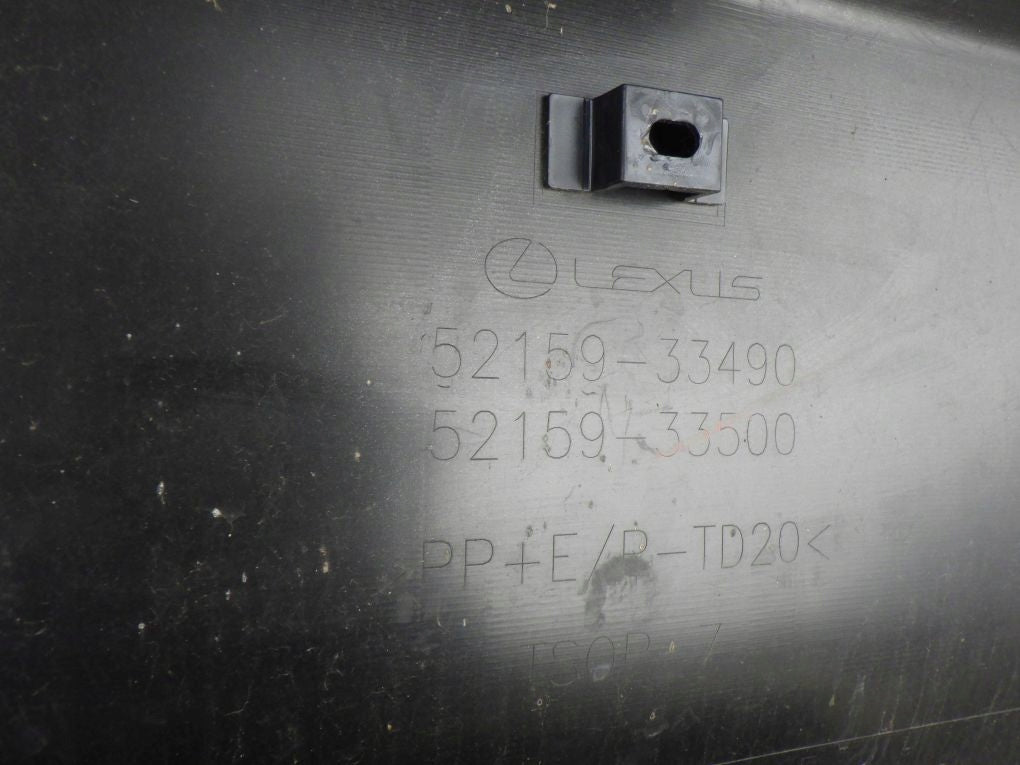 LEXUS ES 7 VII F SPORT 2018- Rear Bumper