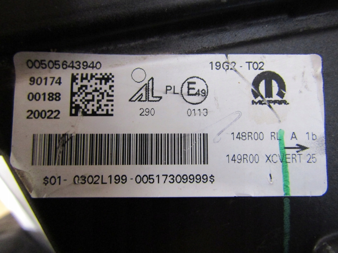 Alfa Romeo Tonale FRONT LAMP FULL LED 22- LEFT HAND LH 00505643940