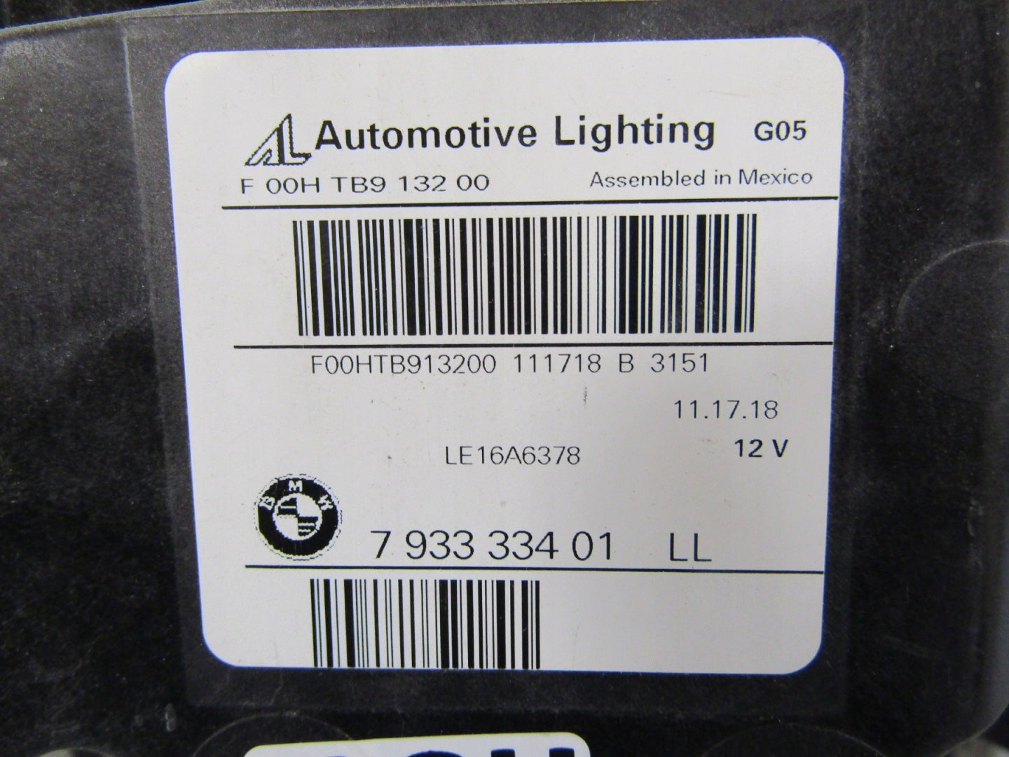 BMW X5 G05 X6 G06 FRONT LAMP FULL LED 18-23 RH 7933334