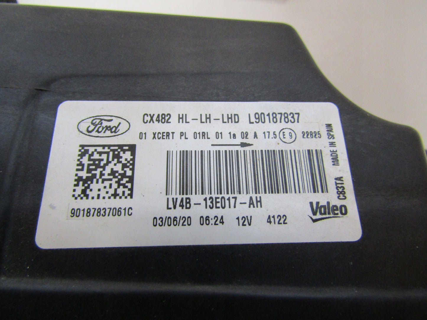 Ford Kuga MK3 FULL LED Front Lamp LH 19-24 LV48-13E017-AH