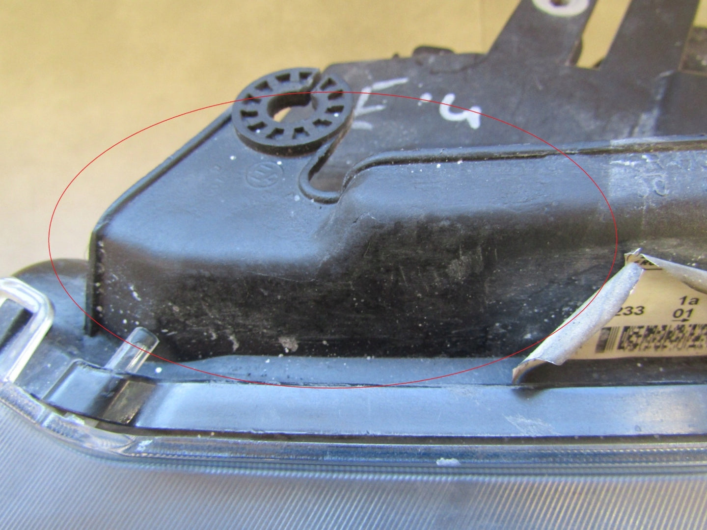 Headlight Land Rover Freelander 2 II XENON NON-SWIVEL 06-11 LH 6H52