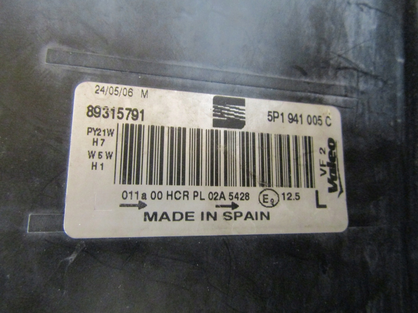 Front Lamp Leon 2 II Altea STANDARD 05-09 LH LEFT 5P1941005C