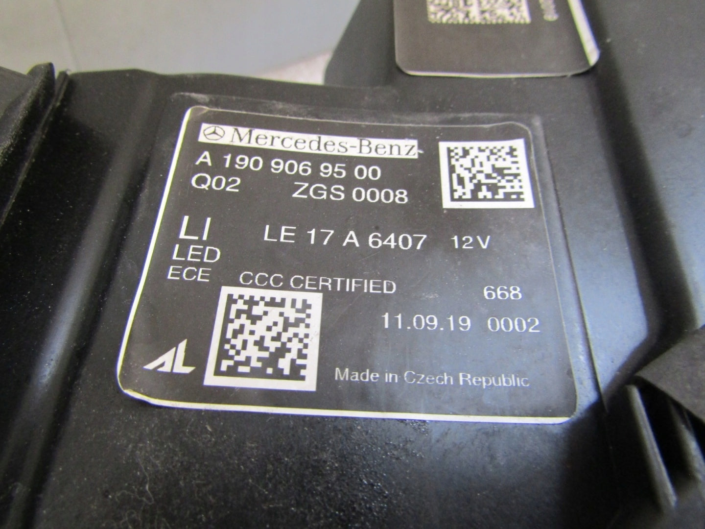 Front Lamp Mercedes AMG GT GTR 190 LIFT LED 19-21 LH LEFT A1909069500