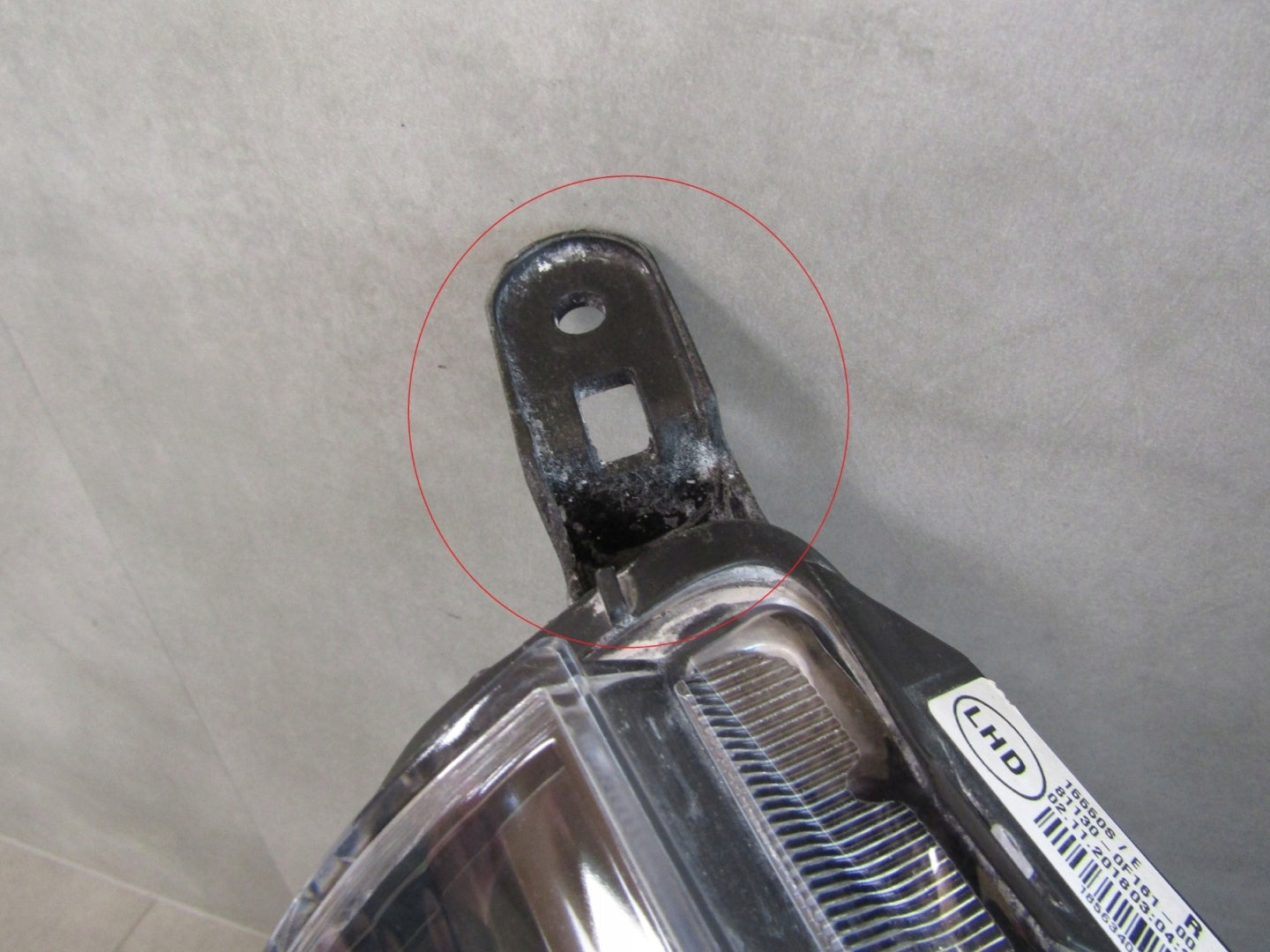 Front Headlight Toyota Verso LIFT STANDARD LENS 13-18 RH 81130-0F161