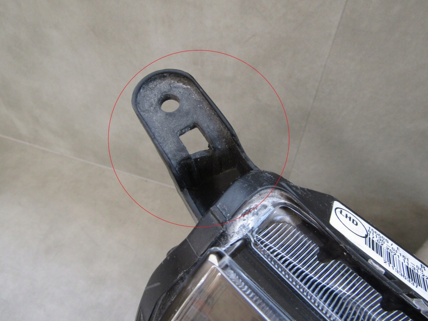 Front Headlight Toyota Verso LIFT STANDARD LENS 13-18 RH 81130-0F161