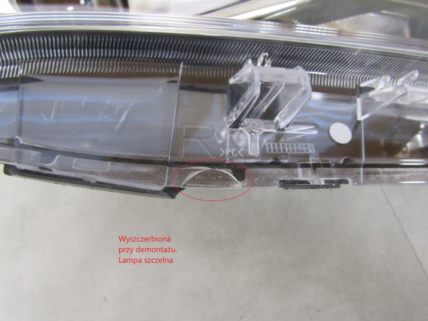 Front Lamp Toyota Yaris 3 III Facelift REGULAR LENS 17-20 RH RIGHT