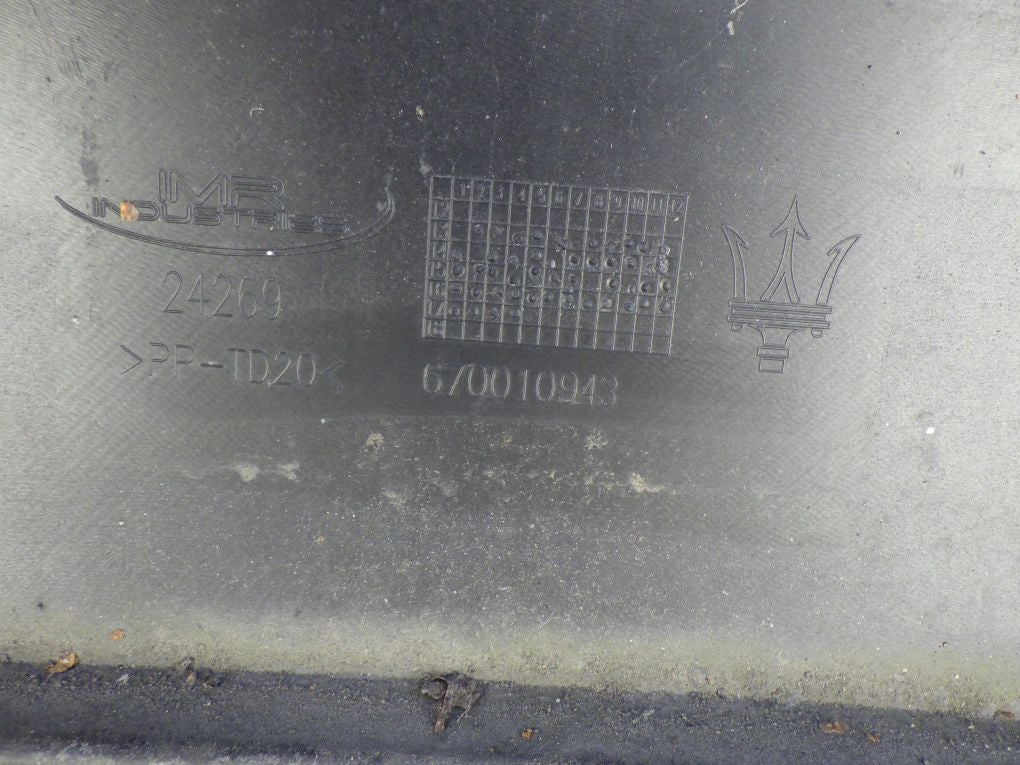 MASERATI GHIBLI 13- Rear Bumper