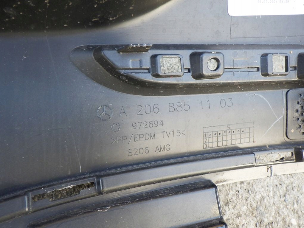 MERCEDES C CLASS 206 AMG ESTATE 21- rear bumper