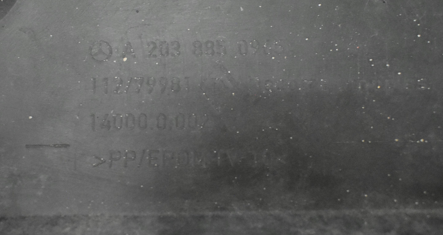 MERCEDES C CLASS W203 FRONT BUMPER ORIGINAL + FRAME