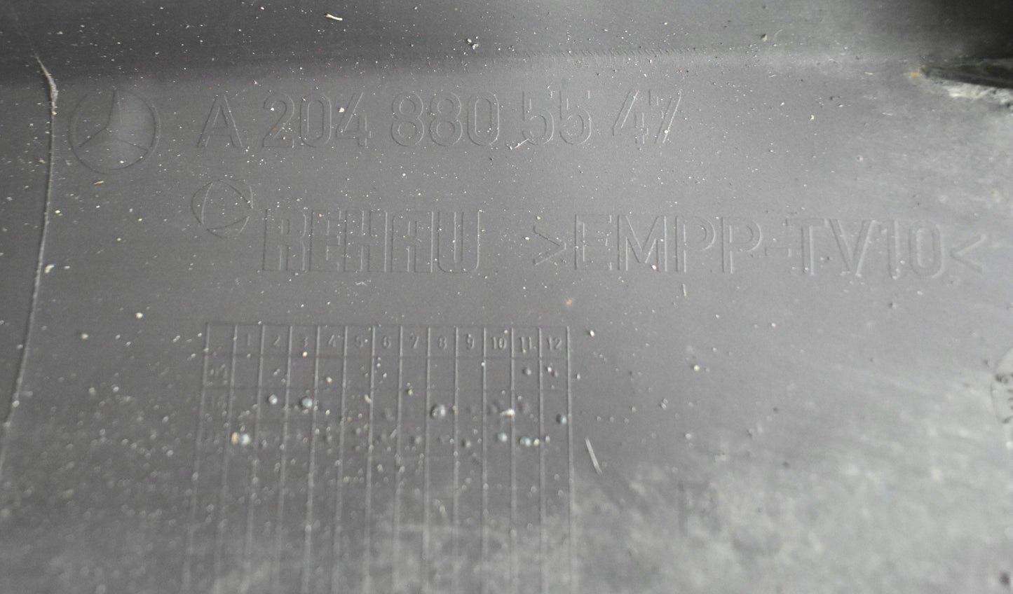 MERCEDES C-CLASS W204 LIFT FRONT BUMPER ORG