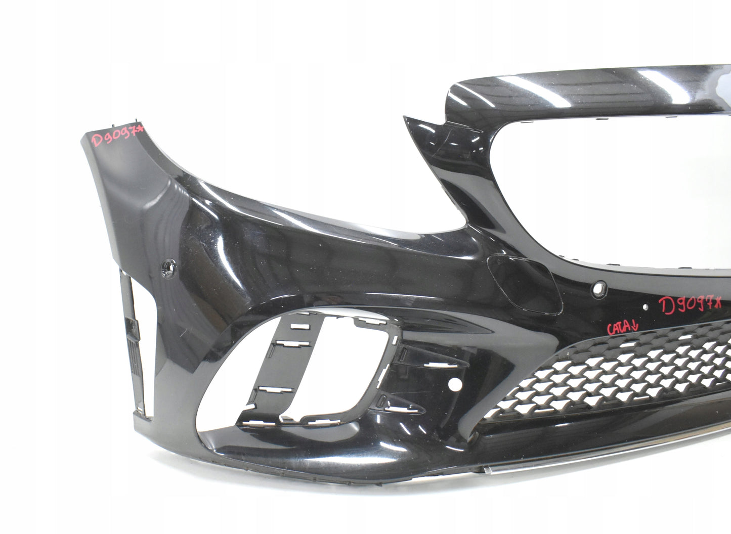 MERCEDES C CLASS W205 AMG LIFT FRONT BUMPER FRONT ORIGINAL + GRILLE