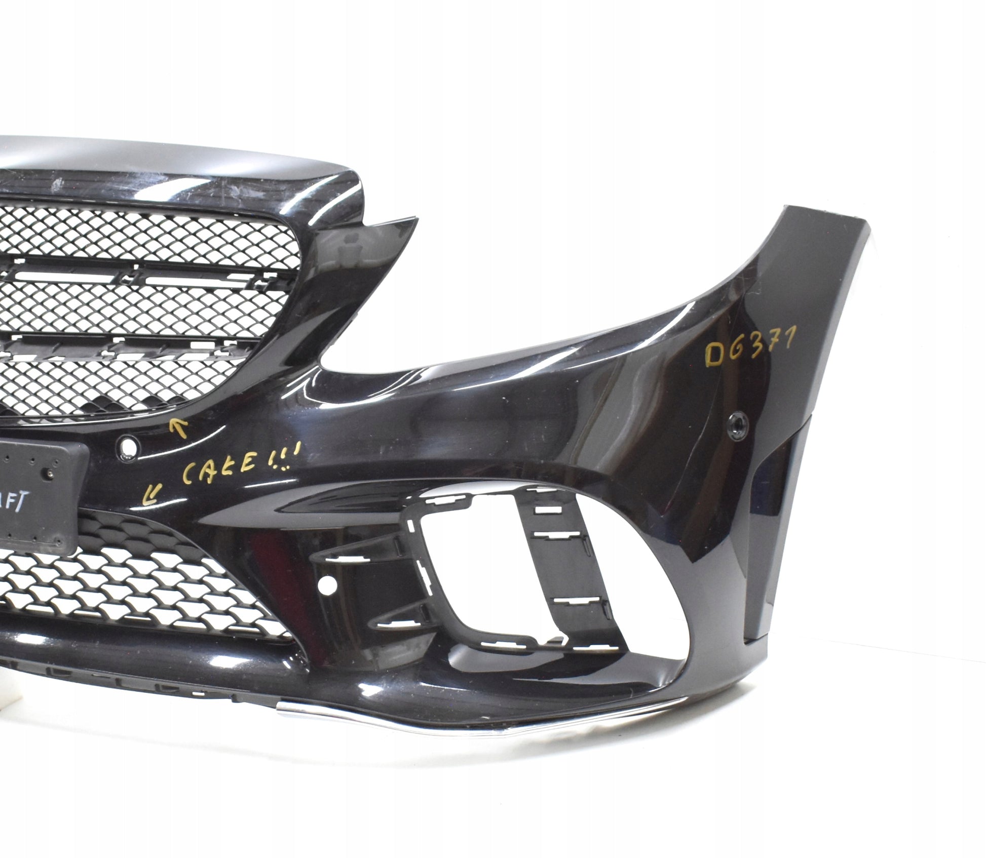 MERCEDES C CLASS W205 LIFT AMG FRONT BUMPER ORG + GRILLES
