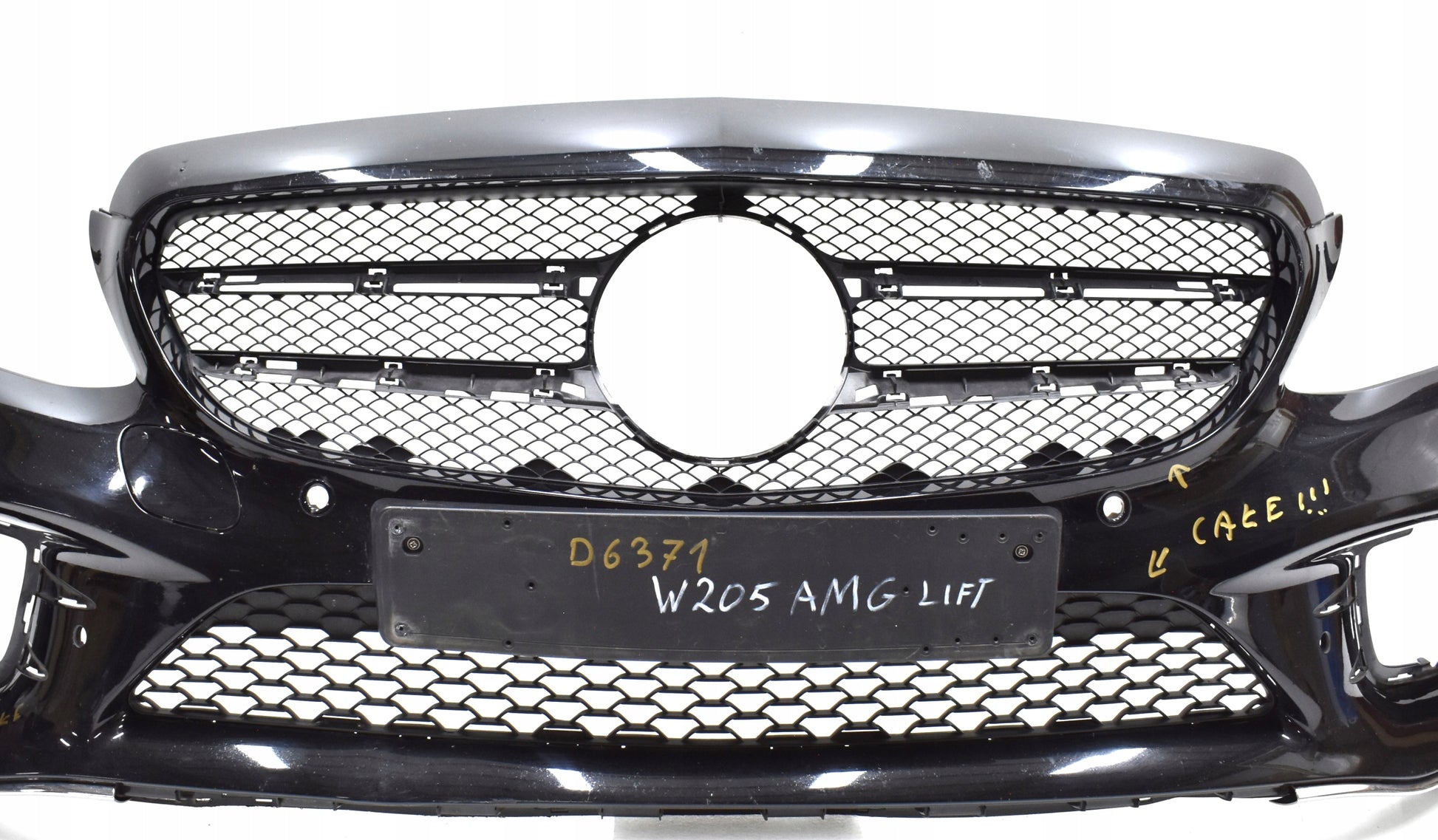 MERCEDES C CLASS W205 LIFT AMG FRONT BUMPER ORG + GRILLES