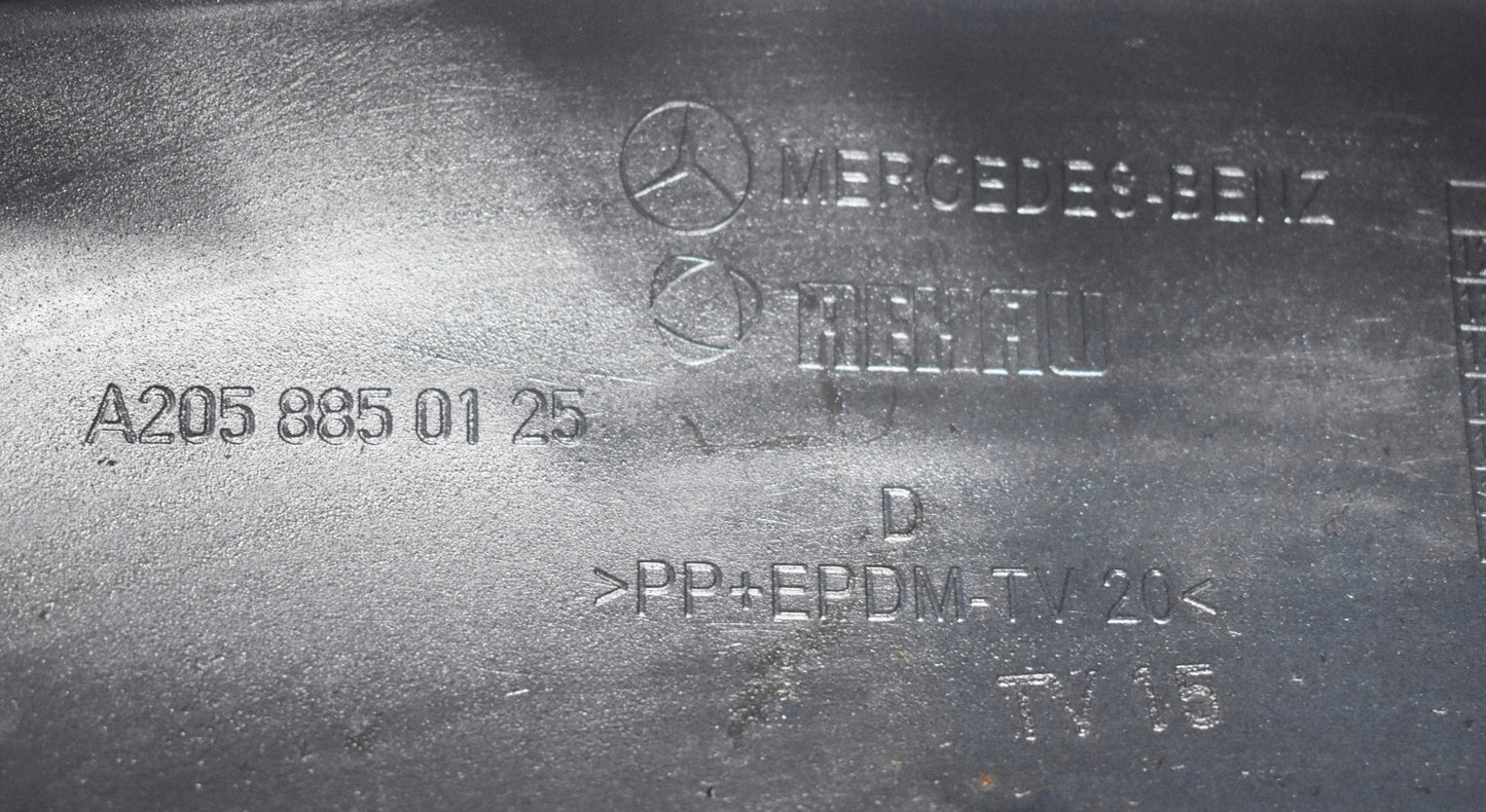 MERCEDES C-Class W205 Front Bumper - Original, Excellent Condition