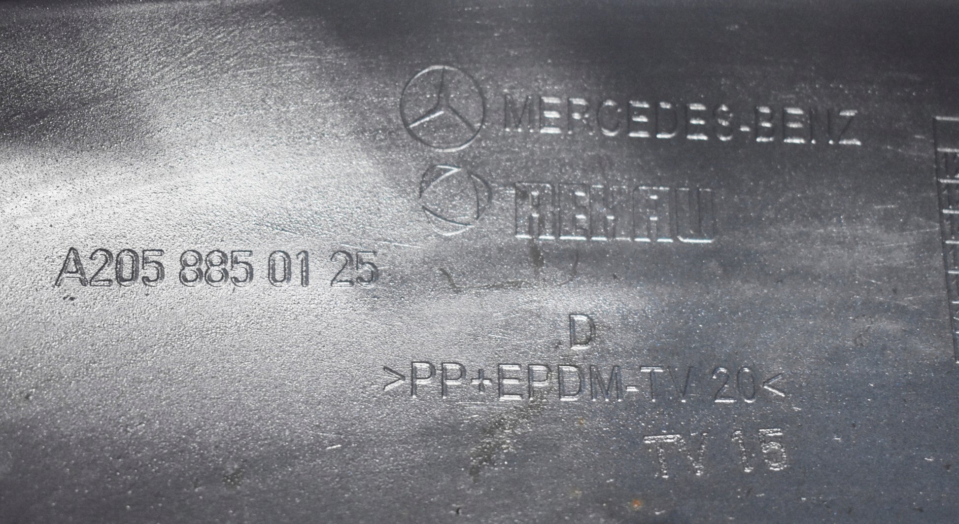 MERCEDES C-Class W205 Front Bumper - Original, Excellent Condition