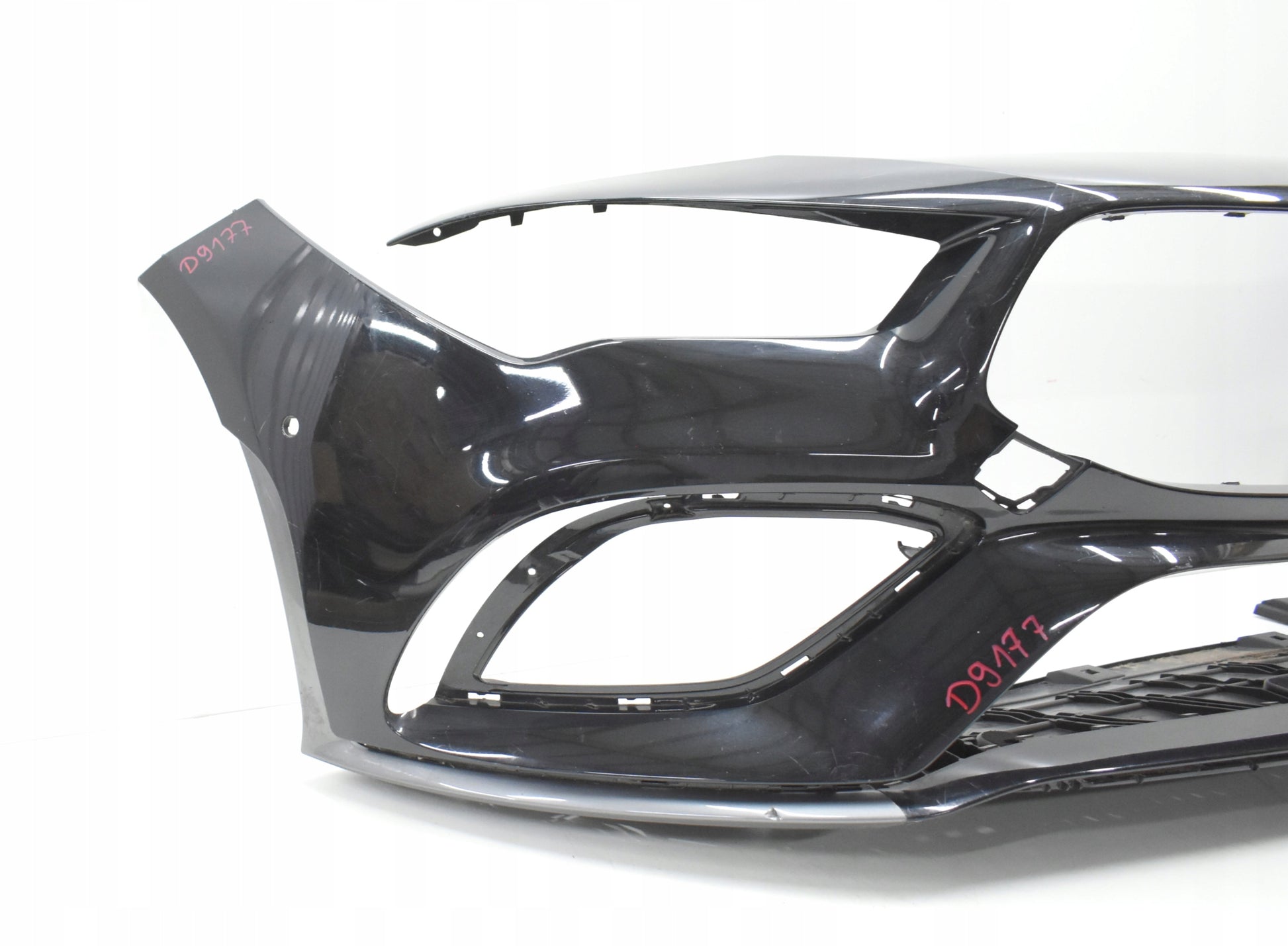 MERCEDES CLA W118 AMG FRONT BUMPER ORIGINAL + SIDES + SKID PLATE