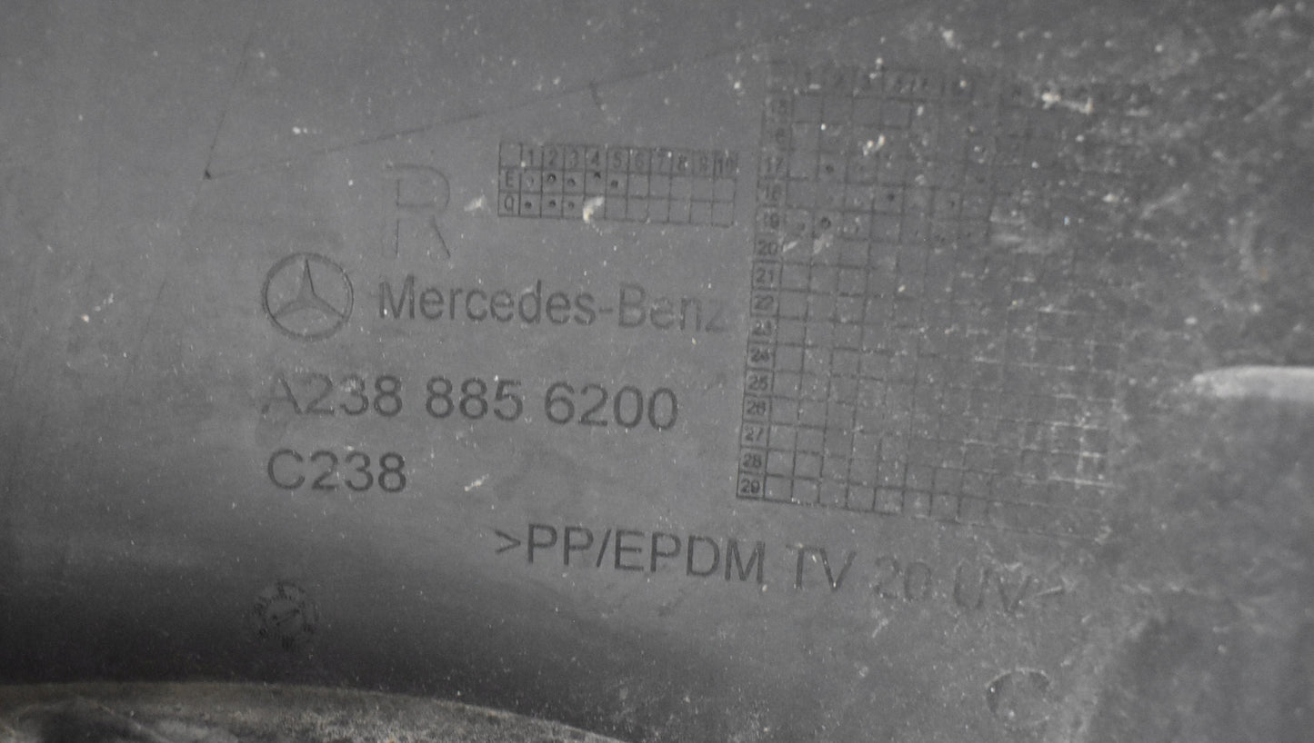 MERCEDES E-CLASS COUPE W238 FRONT BUMPER ORG + GRILLES + FRAMES