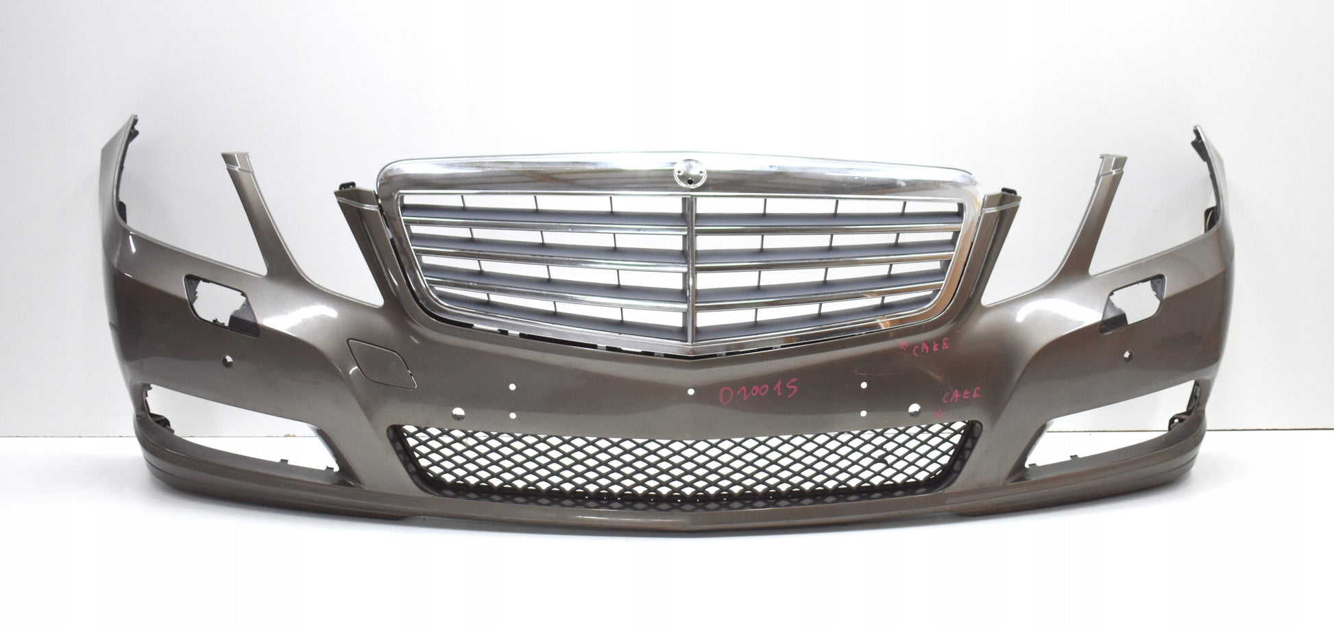 MERCEDES E-CLASS W212 FRONT BUMPER ORG + GRILLE