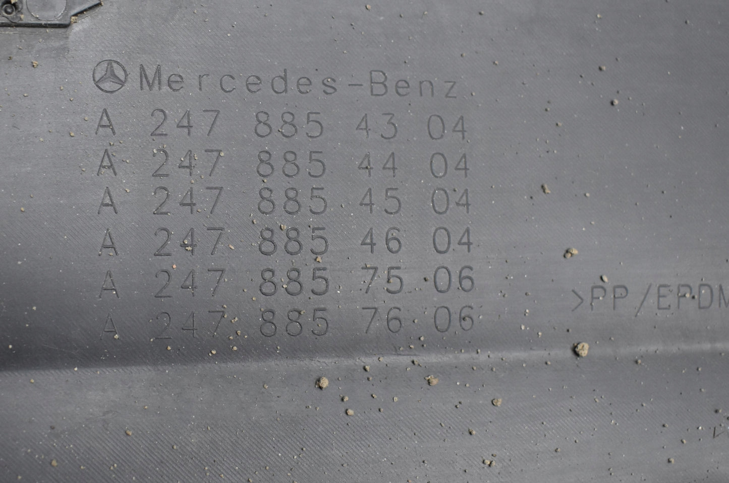 MERCEDES GLA II W247 H247 AMG REAR BUMPER REAR ORIGINAL + BOTTOM