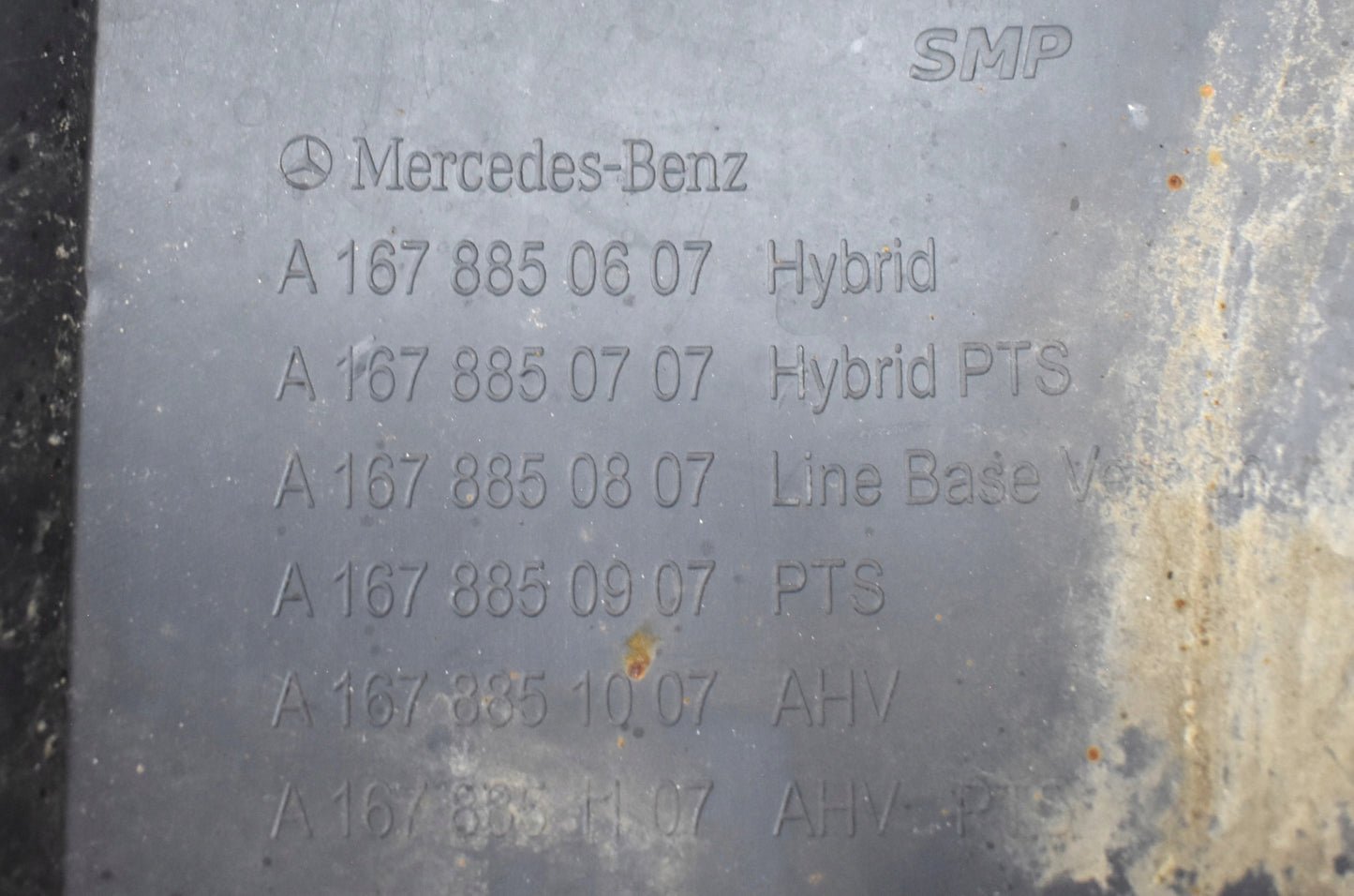 MERCEDES GLE COUPE W167 AMG REAR BUMPER ORG + CHROME