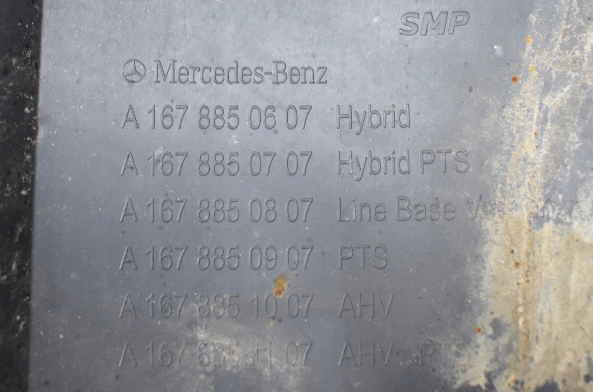 MERCEDES GLE COUPE W167 AMG REAR BUMPER ORG + CHROME