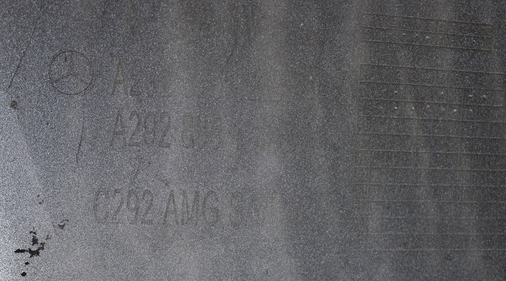 MERCEDES GLE COUPE W292 AMG REAR BUMPER ORG + BOTTOM