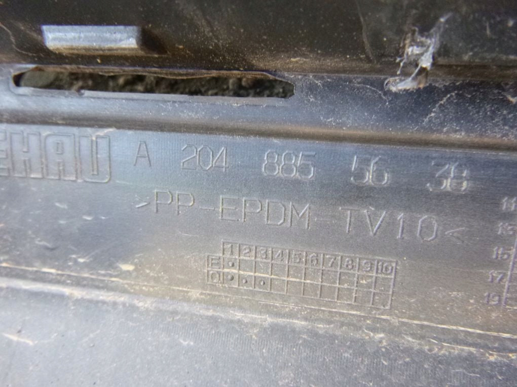 MERCEDES GLK W204 LIFT 2012- rear bumper