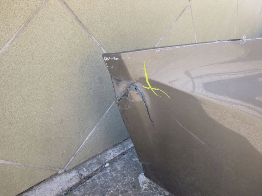 MERCEDES GLK W204 LIFT 2012- rear bumper