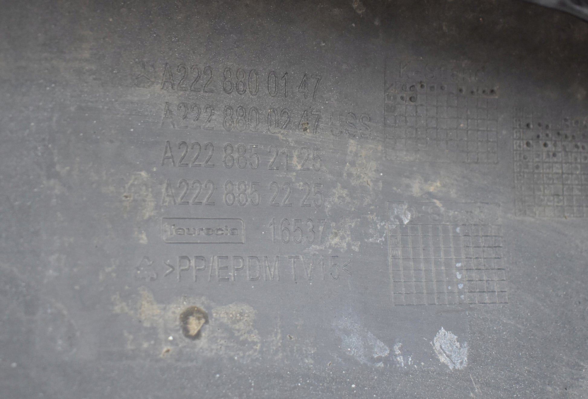 MERCEDES S-CLASS W222 FRONT BUMPER ORG + GRILLES