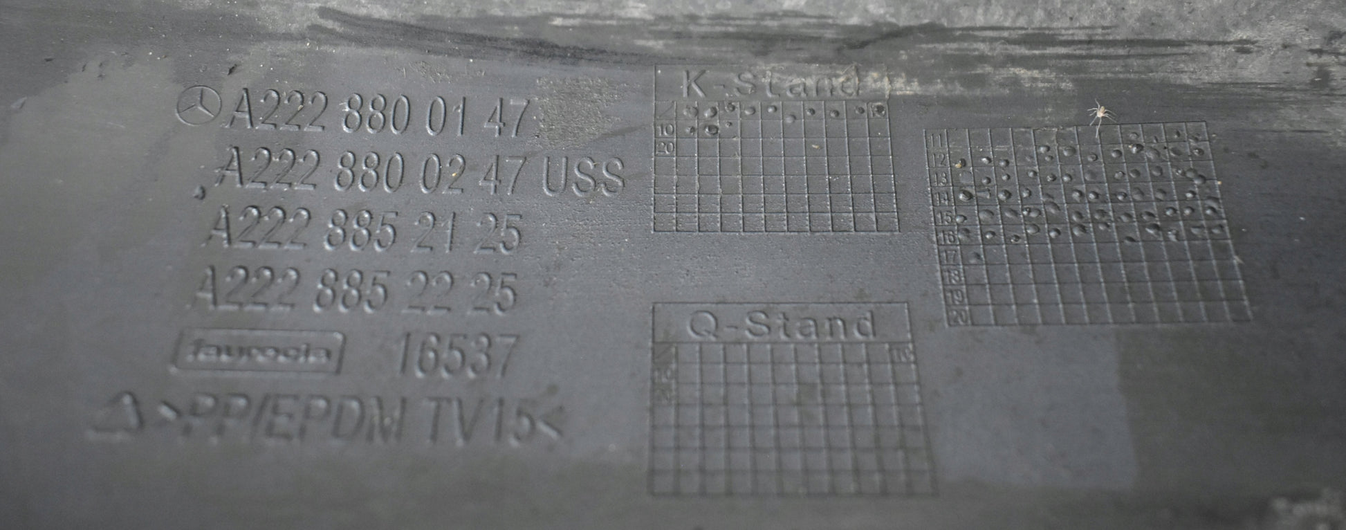 MERCEDES S CLASS W222 FRONT BUMPER ORIGINAL