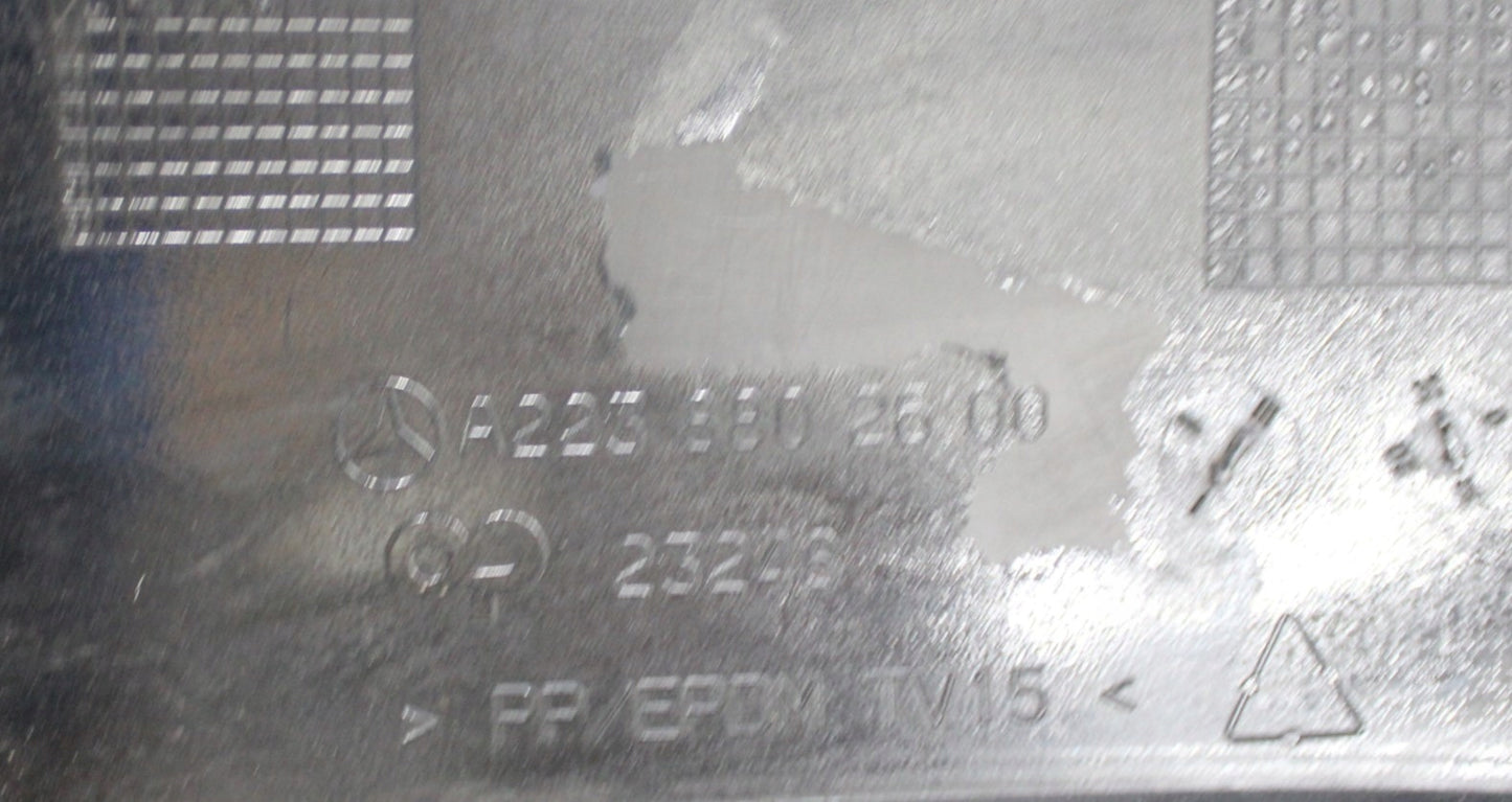 MERCEDES S CLASS W223 FRONT BUMPER ORG STANDARD