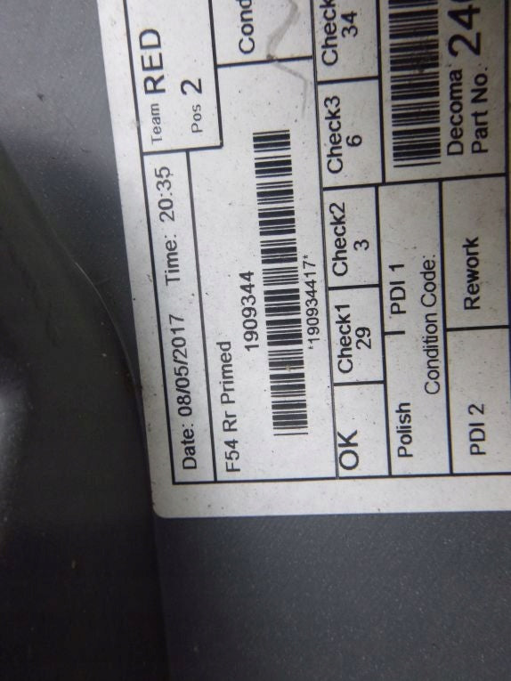 MINI CLUBMAN F54 rear bumper