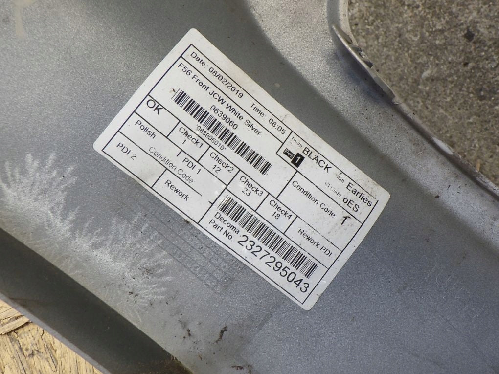 MINI COOPER F55 F56 JCW WORKS Front Bumper