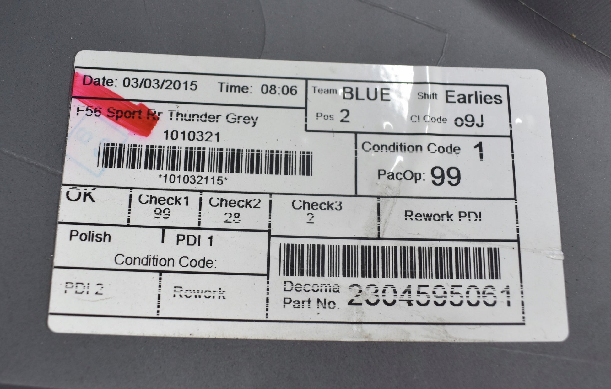 MINI COOPER S F55 F56 SPORT REAR BUMPER EXCELLENT CONDITION