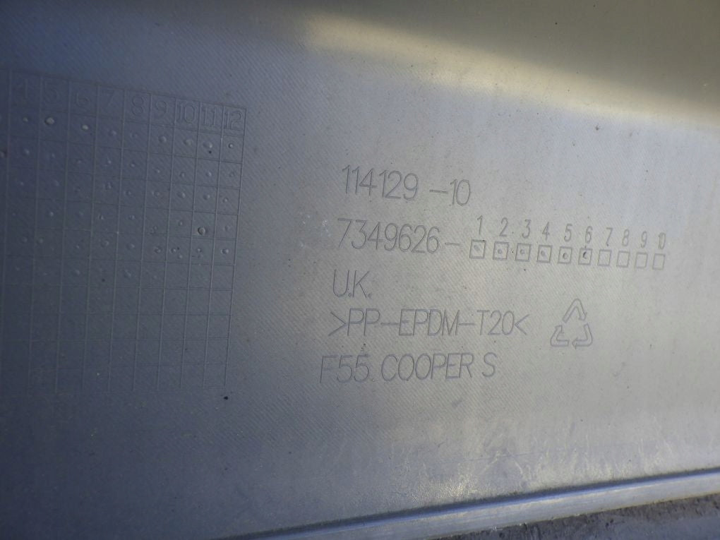 MINI COOPER S F55 SPORT 14- Rear Bumper