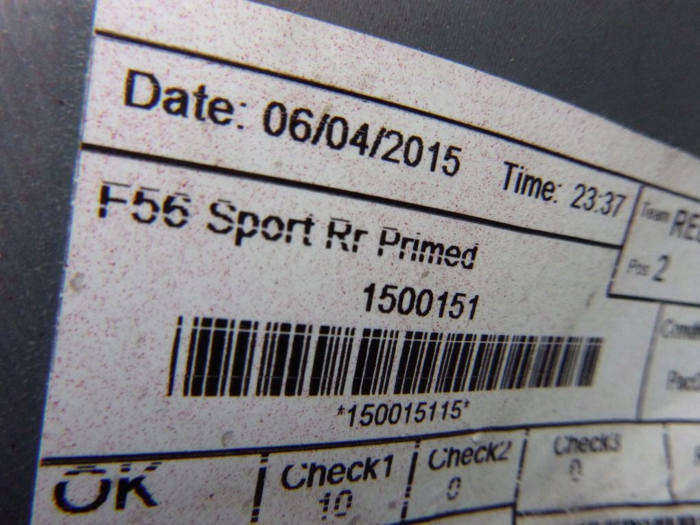 MINI COOPER S F56 14- Rear Bumper