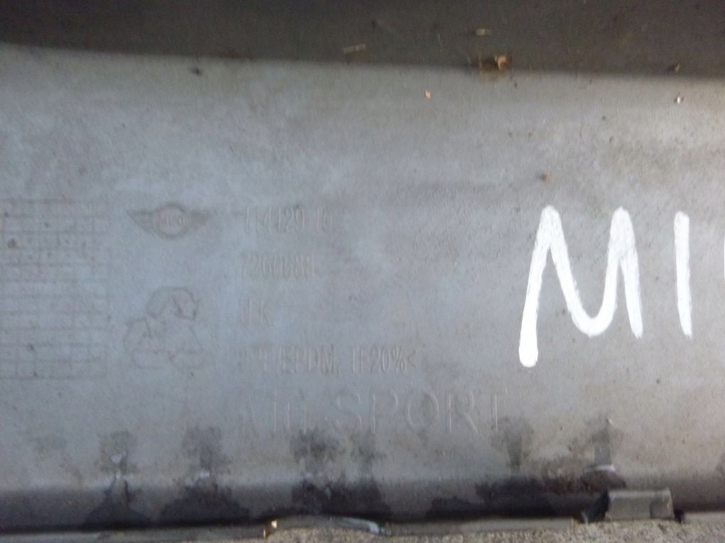 MINI COOPER S R56 R57 R58 R59 LIFT rear bumper