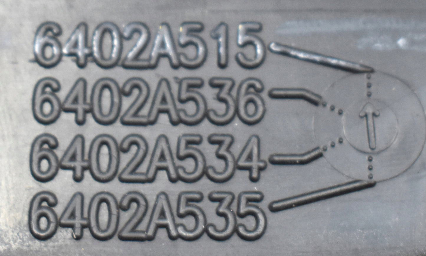 MITSUBISHI L200 V LIFT FRONT BUMPER ORG