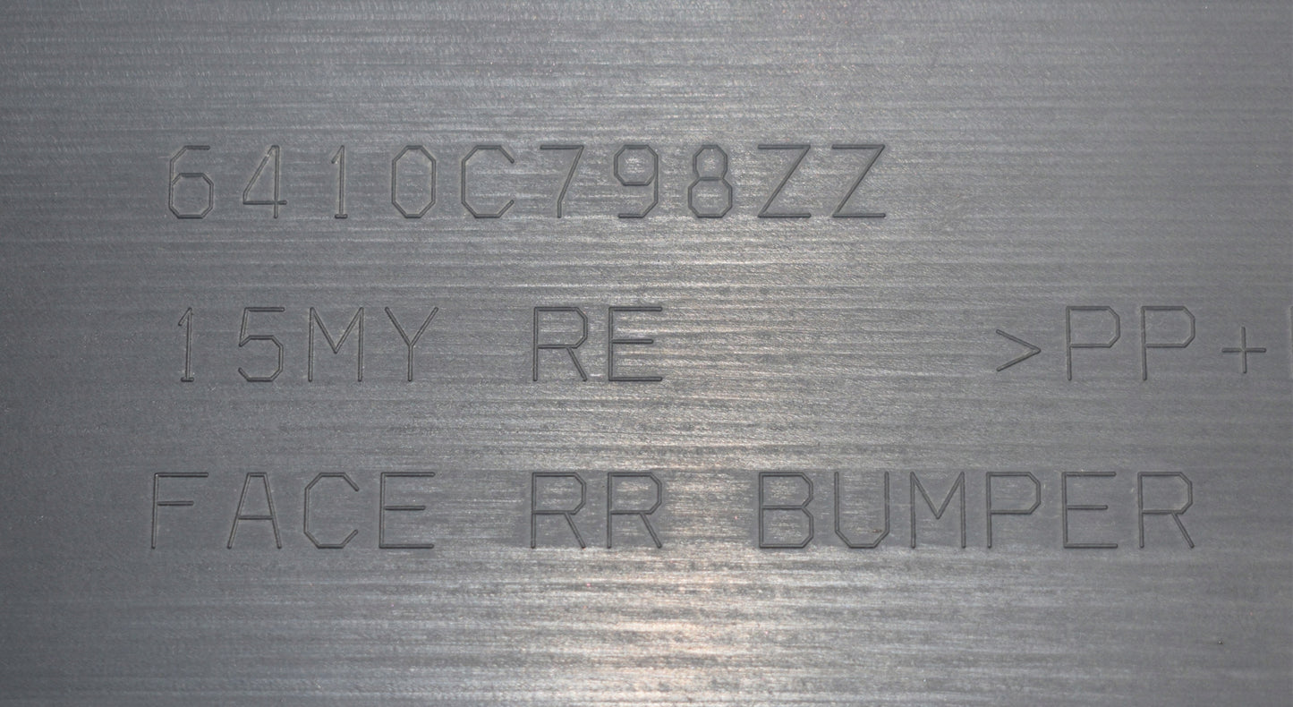 MITSUBISHI OUTLANDER III 3 REAR BUMPER