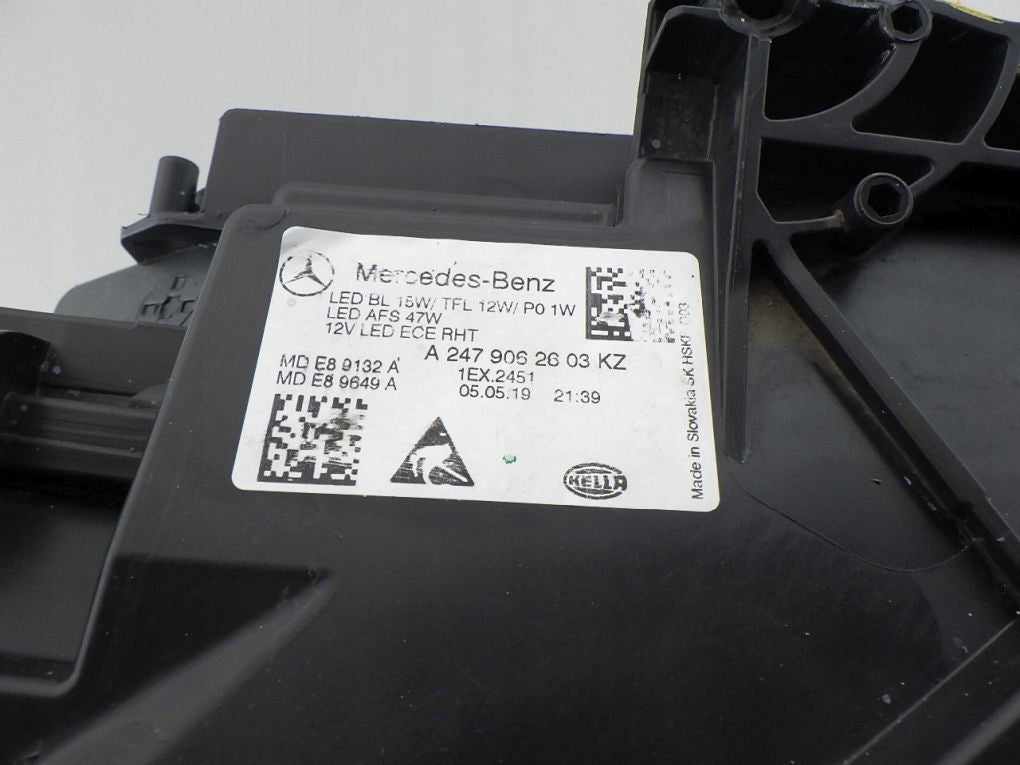 Mercedes B-Class W 247 FULL LED PERFORMANCE HEADLIGHT RIGHT